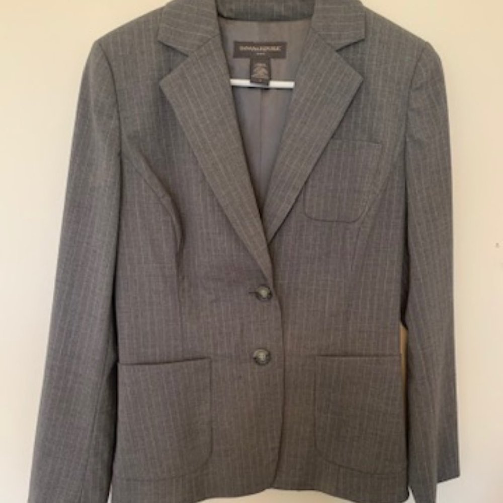 Banana Republic Pinstriped Blazer - Size 4